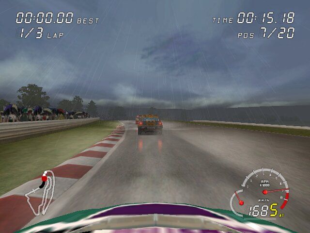 Pro Race Driver screenshot 3 for Playstation 2